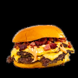 Bacon Double Smash Burger